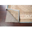 Tapis bleu noué à la main de conception unique 9 pi 0 po x 12 pi 2 po Lulla