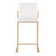 Tabouret de bar et de comptoir à dossier haut Brieon (ensemble de 2)-1184070465-1184070464-1184070466
