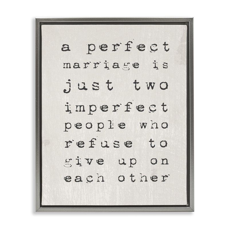 «A Perfect Wedding», art mural par Daphne Polselli, H 25 po x l 31 po, Cadre flottant gris lustré