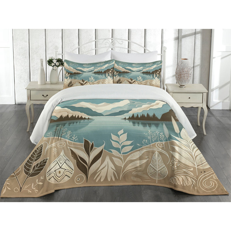 Polyester Coverlet, King Coverlet + 2 Standard Shams