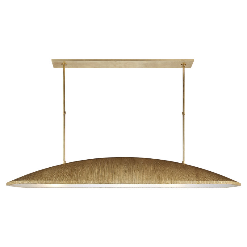 Kelly Wearstler Utopia Large Linear Pendant, Gold