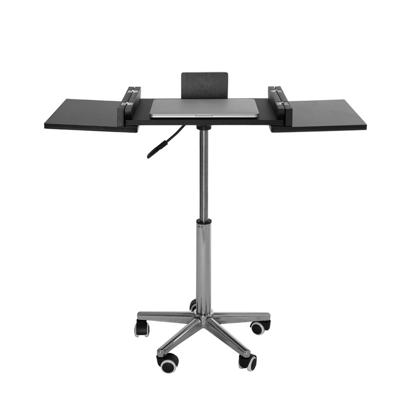 Eric 35.75'' H x 18.5'' W Laptop Cart with Wheels