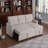 Upholstered Pull Out Sectional Sofa With Chaise-286731083
