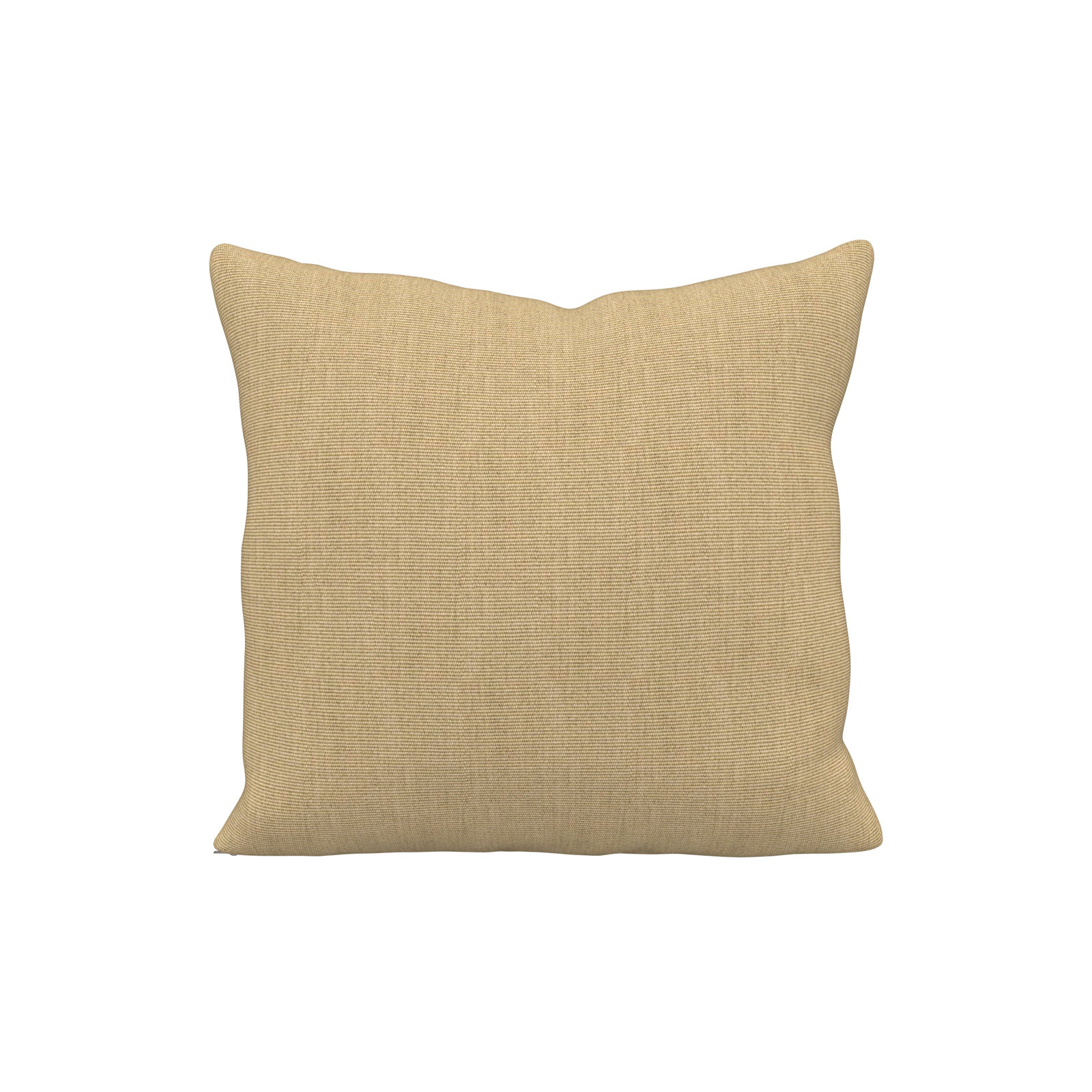 Indoor/Outdoor Throw Pillow, Square 16", Canvas Heather Beige Sunbrella® Canvas