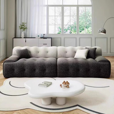 Italian Cream Style Gradient Sofa