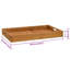 Plateau en bois Freyda