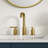 Widespread Bathroom Faucet with Drain Assembly-65322371