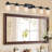 Bathroom Light Fixtures, 6-Light Bathroom Vanity Lights With Milky White Glass Shade, Bathroom Lights Over Mirror Wall Sconces For Mirror Bedroom, Living Room Hallway-610527730