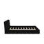 Grand lit plateforme tapissier-430992530