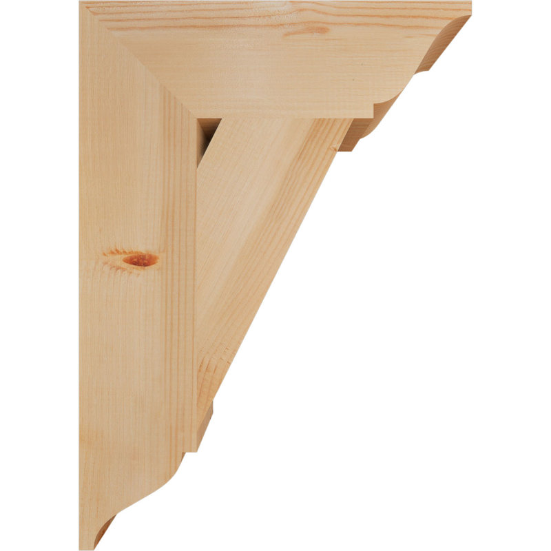 Support traditionnel, H 28 po x l 5,5 po x P 20 po, Douglas (lisse)