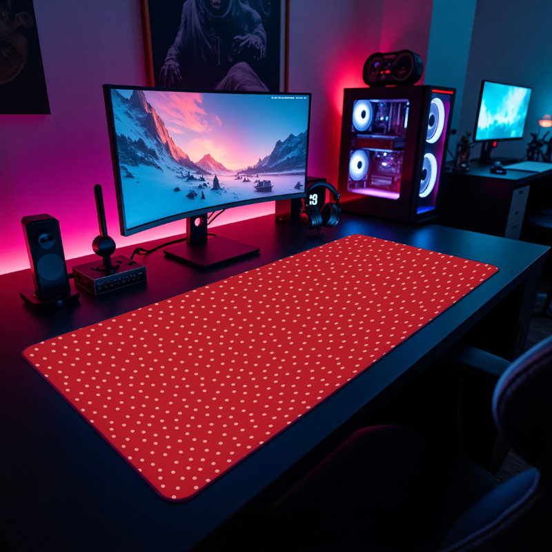 Polyester Desk Pad, 23.6x13.8