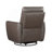 Luxurious Swivel Glider Reclining Chair 1Pc Leather Upholstery Plush Comfort Living Room Furniture-414719695