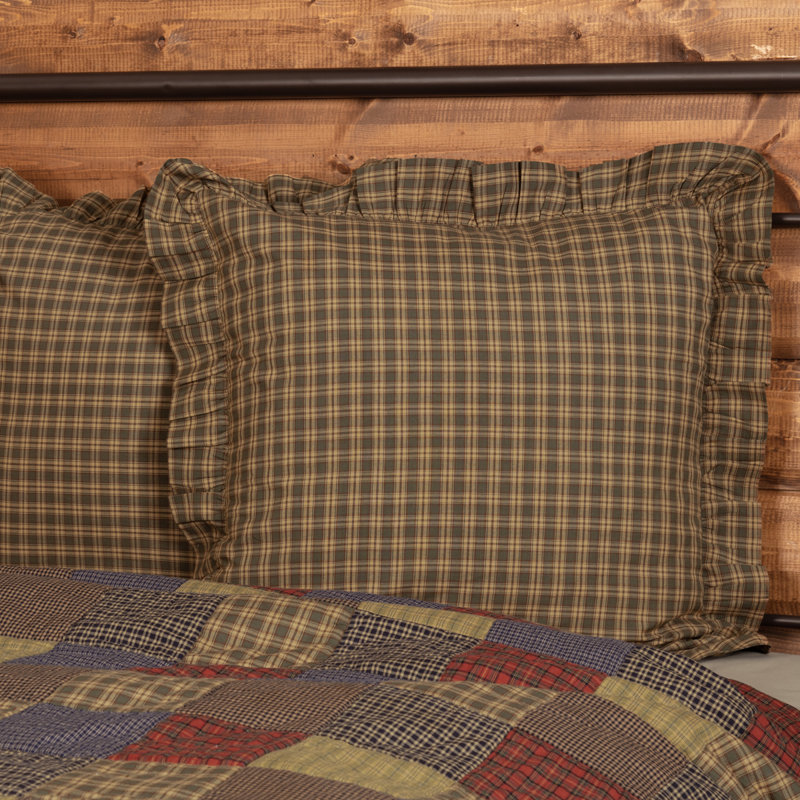 Cedar Ridge Cotton Plaid Sham Set