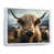 White Floater Framed selected