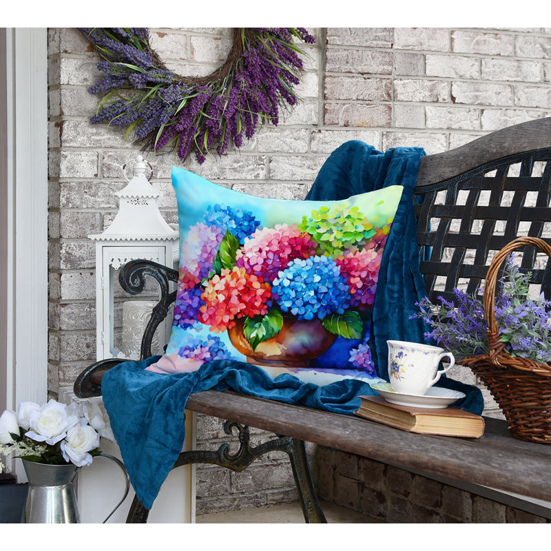 Other/No Pattern Outdoor Throw Pillow, 18" H x 18" W