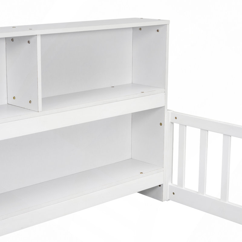 Jiah Yes Bed, Full, White