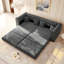 Canapé-lit Chesterfield 90,6 po-2101115165
