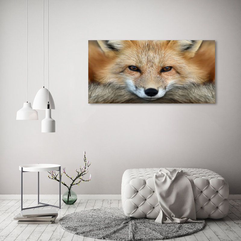 Fox - Wrapped Canvas Print