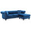 Canapé (sans repose-pieds), bleu marine-505608406