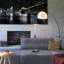 Bruny 170cm Satin Black Paint Arched Floor Lamp