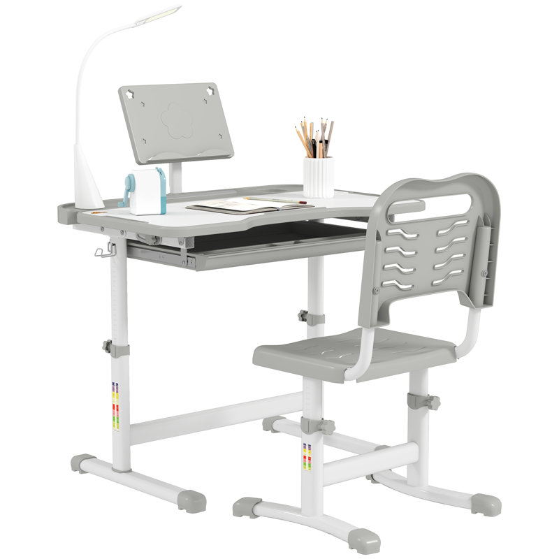 Ensemble de bureau et chaise pour enfants Zoomie Kids