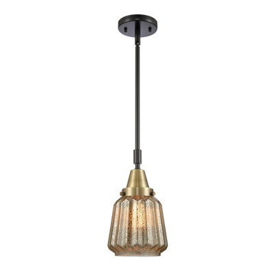 Luminaire suspendu cylindrique à 1 lumière Caggiano