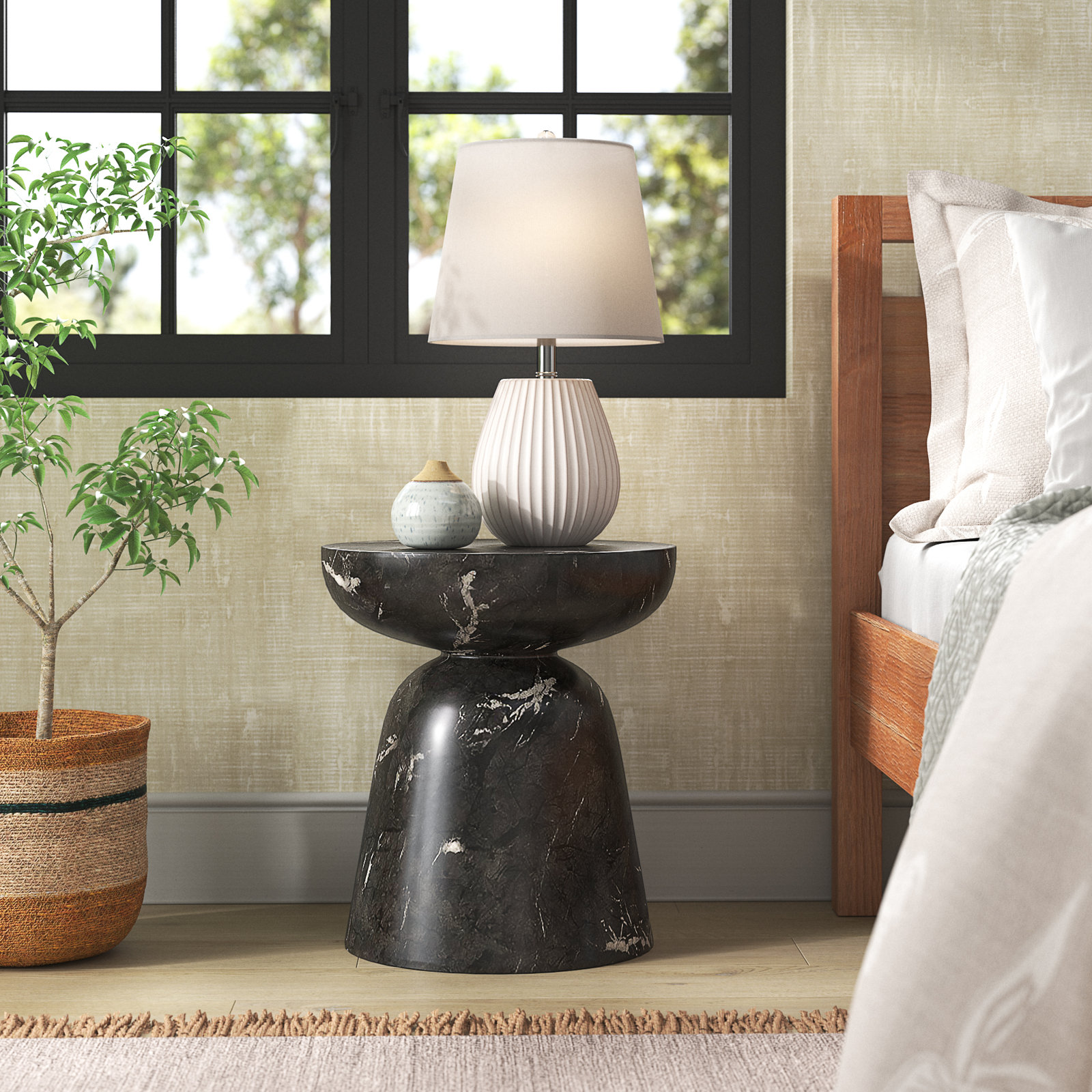 Boswell End Table, Black