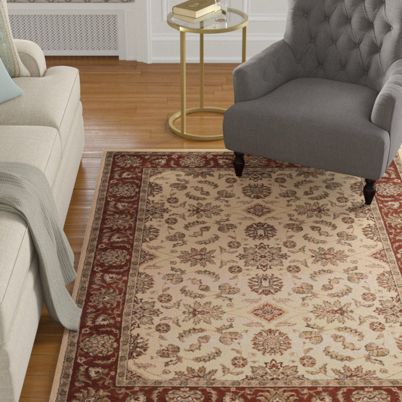 Oriental Indoor Rug, Rectangle 5'5" x 7'7"
