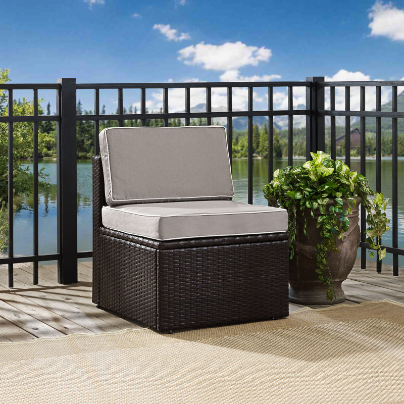 Outdoor Lounge Chair, Grey