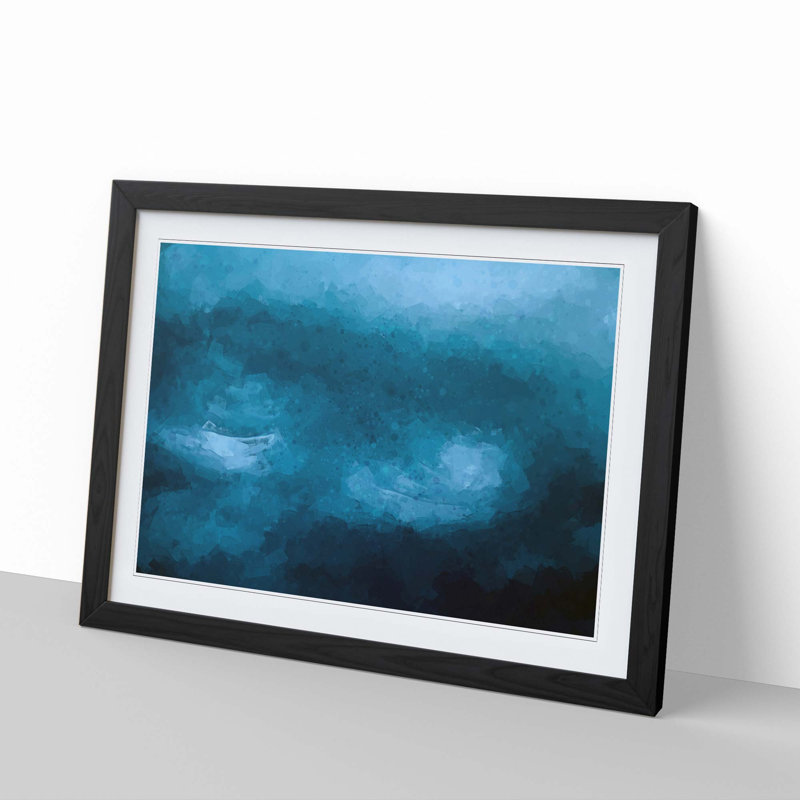 Moody Skies - Picture Frame Graphic Art Print, Black Framed, 36cm H x 48cm W x 2cm D