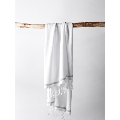 Serviette de bain méditerranéenne biologique