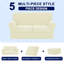 2 Seater Stretch Separate Box Cushion Loveseat Slipcover-2031176523