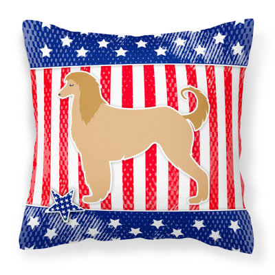 Coussin décoratif intérieur/extérieur lévrier Patriotic