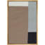 Motif géométrique brun, gris et noir à motif géométrique minimaliste Mid-Century-102487962-102487965