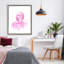 Cadre flottant In In A Mood Portrait, design par Simone Elum-64144489-64144488