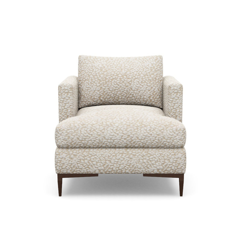 Fauteuil d'appoint Aiden, Bronze Antique, Naturel Chevy