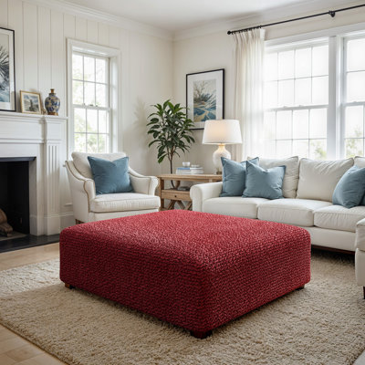 Housse extensible pour repose-pieds - Facile à nettoyer et durable - Collection Comfort