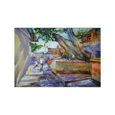 Beauté de la nature | Aquarelle sur papier | Par Rajesh Ajgaonkar