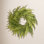 22" Artificial Farmhouse Thanksgiving Christmas Day Greenery Norfolk Island Pine Fall Winter Wreath For Front Door