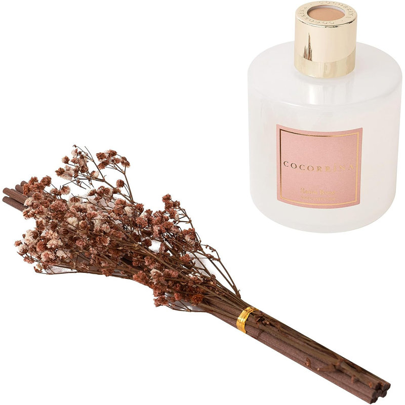 Diffuseur en roseau satiné, Rose satiné
