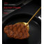 Ensemble d'ustensiles de cuisine 6 pièces en acier inoxydable pour la cuisine, comprenant une cuillère à rainures, une louche à soupe, une spatule et plus encore