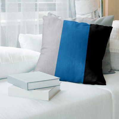 Striped Reversible Pillow Cover