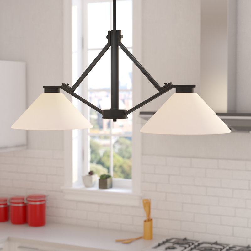 Naccarato 2 - Light Kitchen Island Pendant, Mahogany Bronze