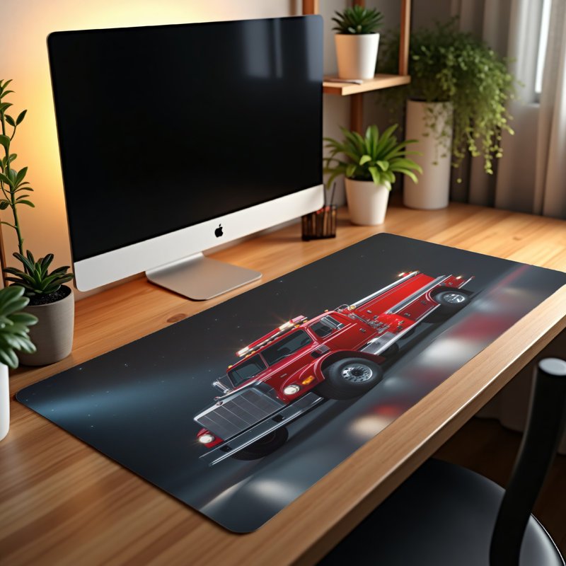 Polyester Desk Pad, 31.5x15.5