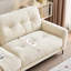 Canapé modulaire moderne en polyester blanc crème-1223414779-1223414778