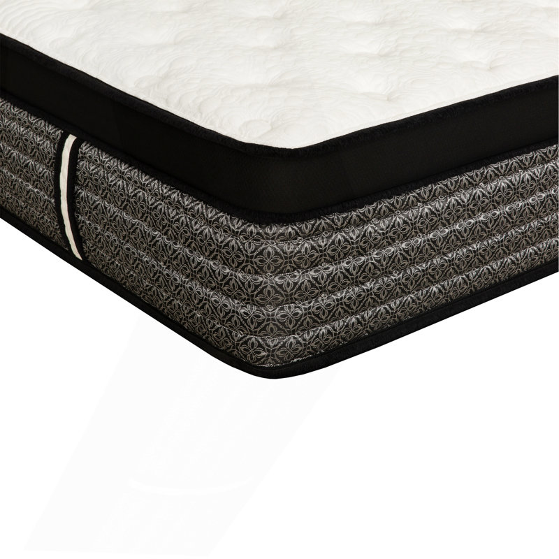 Plush Hybrid Mattress, Euro Top Gel-Memory Foam & Pocket Spring Mattress, Cooling Technology, Low Motion Tranfer, Full, 14"