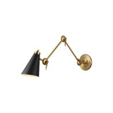 Reece Steel Swing Arm Sconce