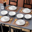16 Piece Porcelain China Dinnerware Set - Service for 4 -1301377630