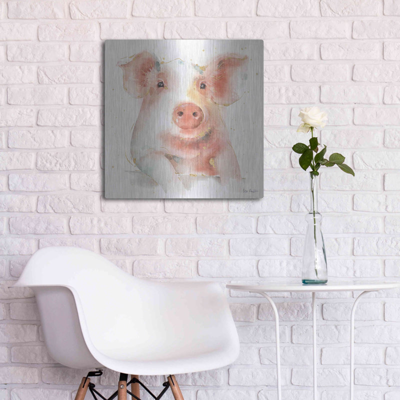 «Farm Friends III» par Lisa Audit, H 24 po x l 24 po