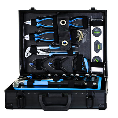 247 Tool , Tear-, Suitable For Carpentry And Home Diy Projects General Maintenance With Toolbox, Essential Work